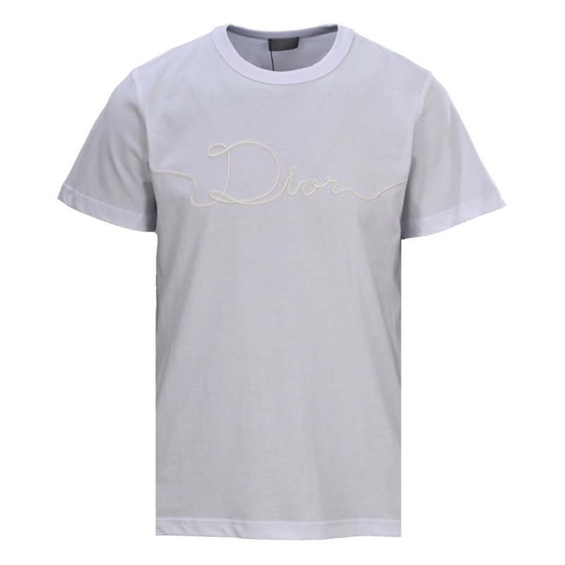 Dior Signature Script White T-Shirt view