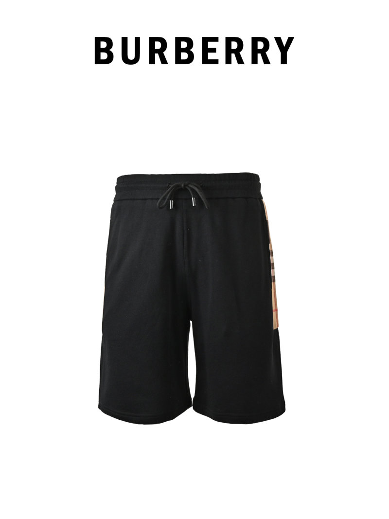 Burberry Check Navy Shorts view