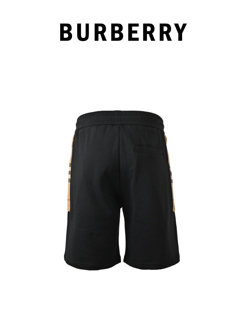 Burberry Check Navy Shorts view