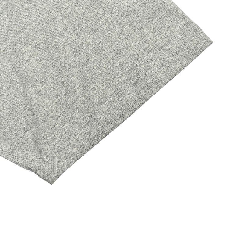Teddy Bear Graphic Crop T-Shirt in Heather Gray view