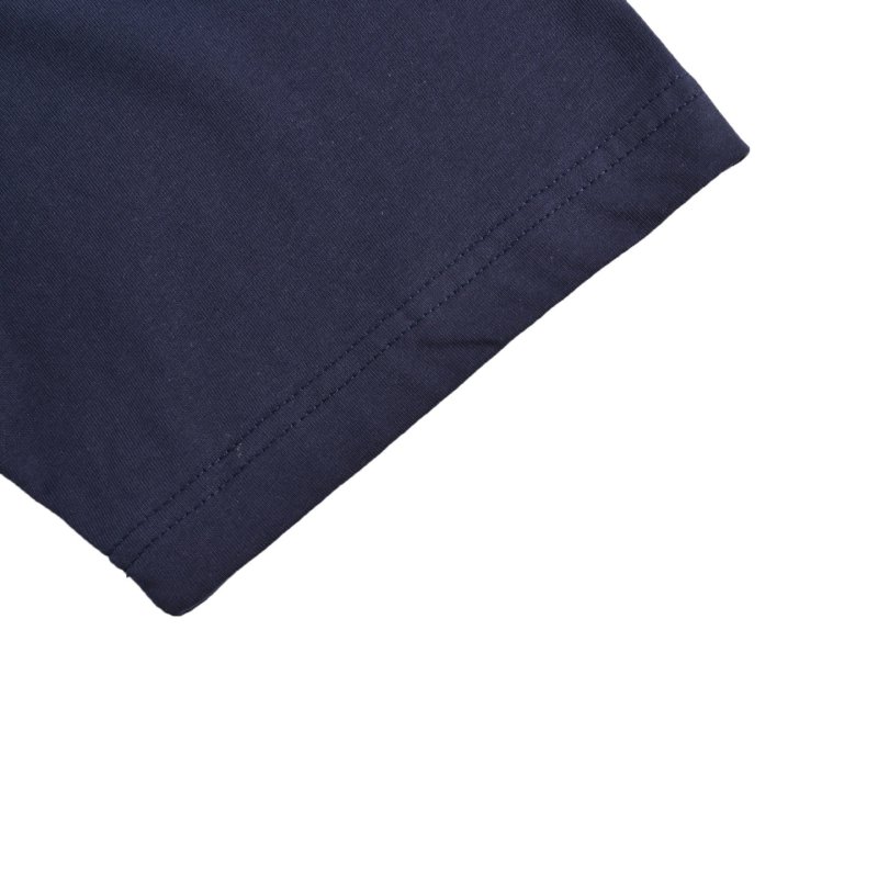 Navy Abstract Graphic Short Sleeve T-Shirt view