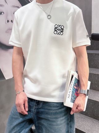 Loewe Anagram Logo Cream T-Shirt view 3