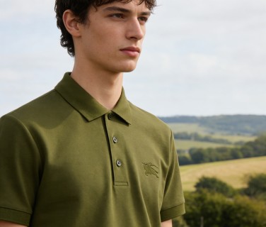 Burberry Classic Polo Shirt Olive Green view 1