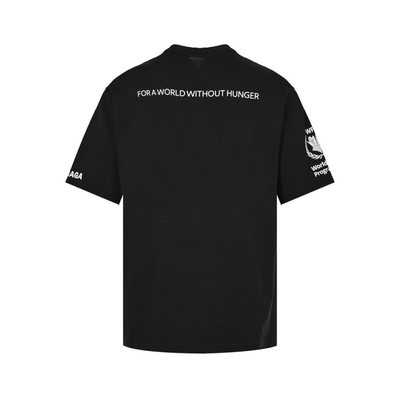 Black Oversized Graphic Print T-Shirt view