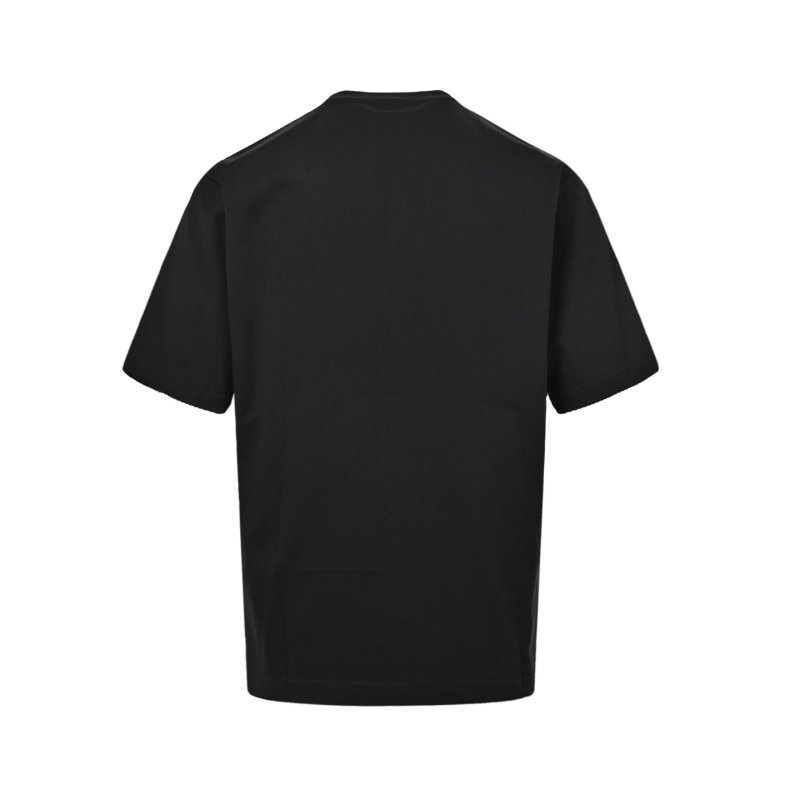 Balenciaga Black Graphic Logo T-Shirt view