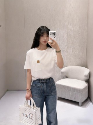 Essentials White Short Sleeve T-Shirt with Chest Logo view 6