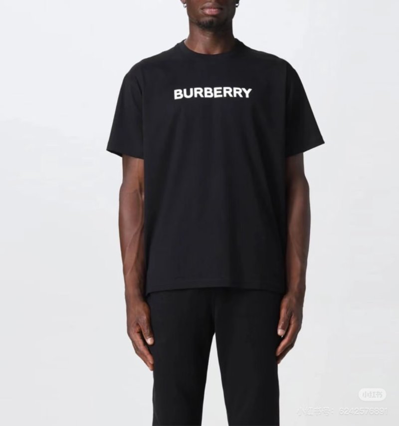 Burberry Black Logo T-Shirt view