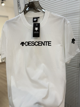 Descente Logo Short Sleeve T-Shirt White