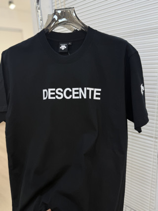 Descente Logo Short Sleeve T-Shirt White view 3