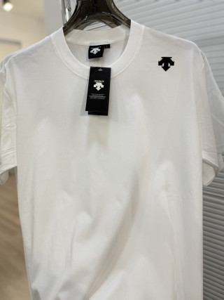 Descente Logo Short Sleeve T-Shirt White view 6