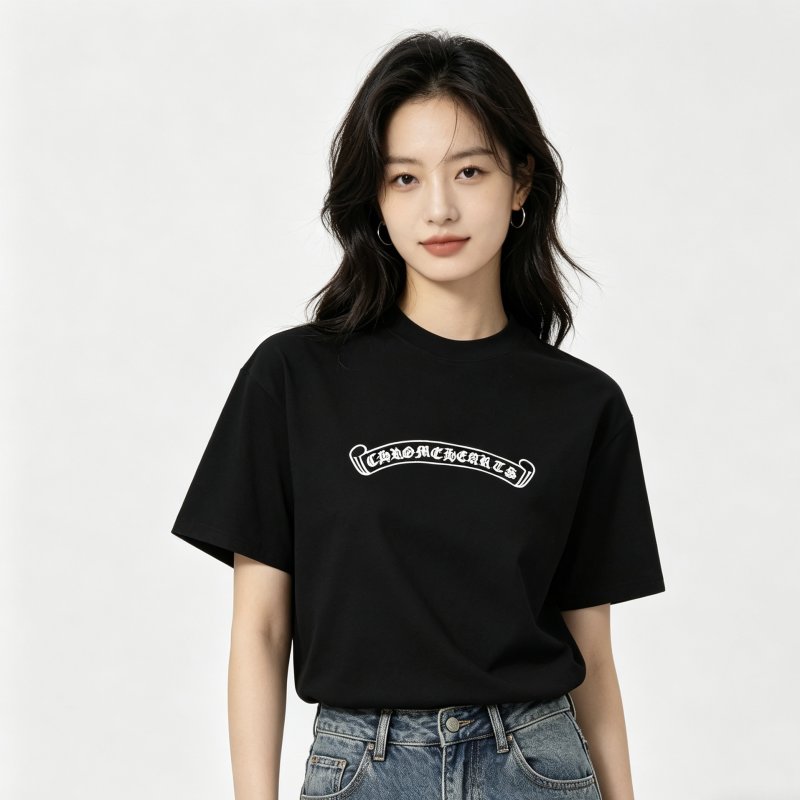 Chrome Hearts Logo Short Sleeve T-Shirt Black view