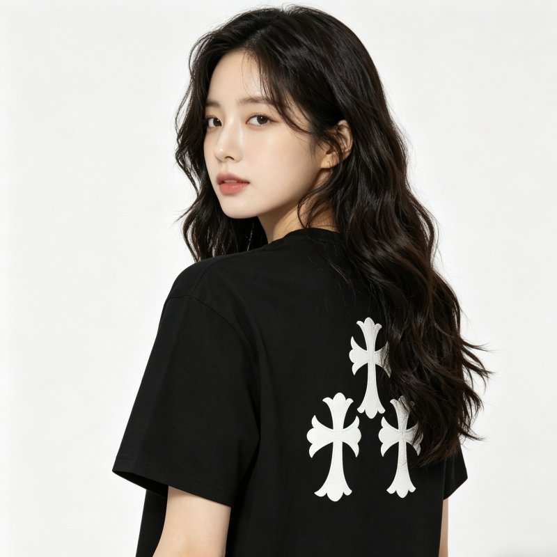 Chrome Hearts Logo Short Sleeve T-Shirt Black view