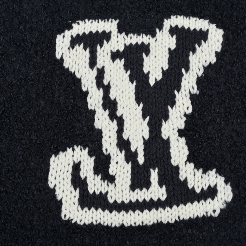 Louis Vuitton LV Logo Charcoal Crewneck Sweater view