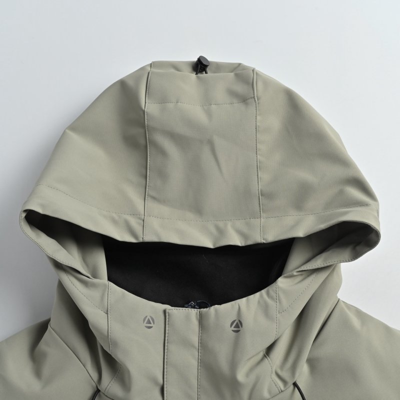 Ralph Lauren Grey Puffer Down Jacket view