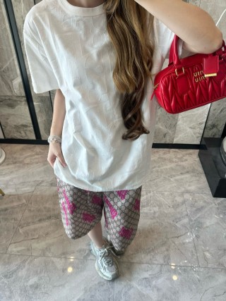 White Oversized Short Sleeve T-Shirt view 2