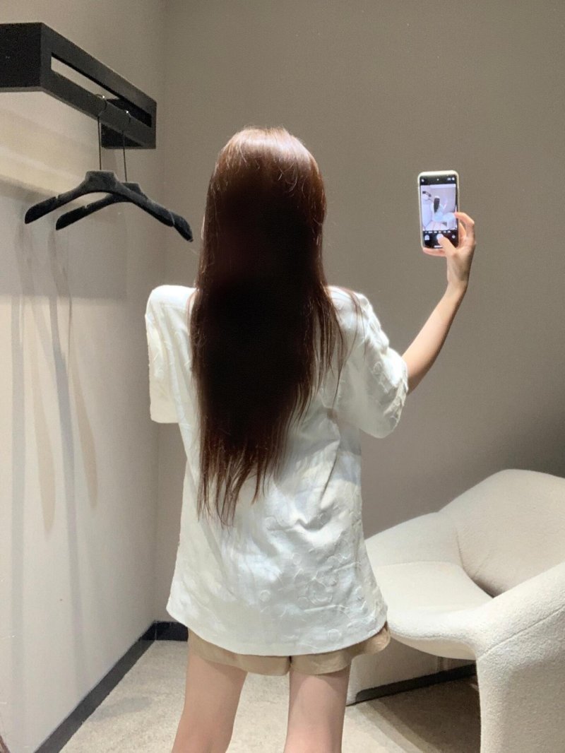 White Oversized Short Sleeve T-Shirt view