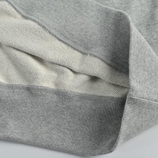 Burberry Check Sleeve Grey Crewneck Sweatshirt view 16