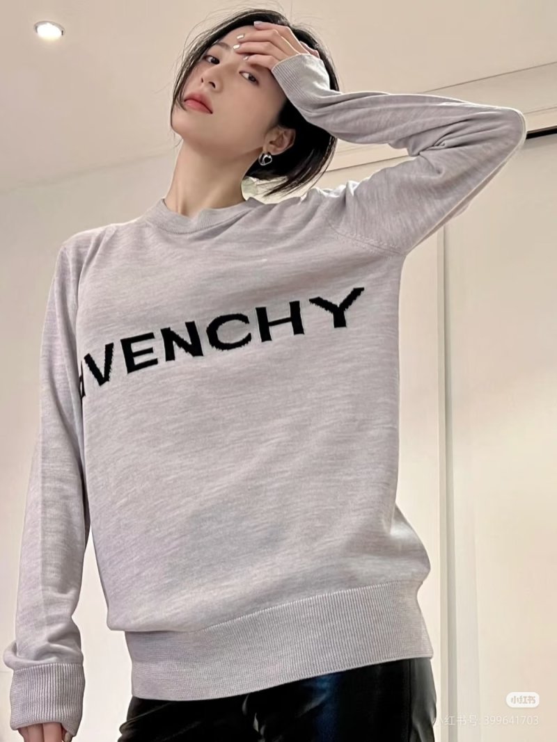 Givenchy Logo Sweatshirt Grey