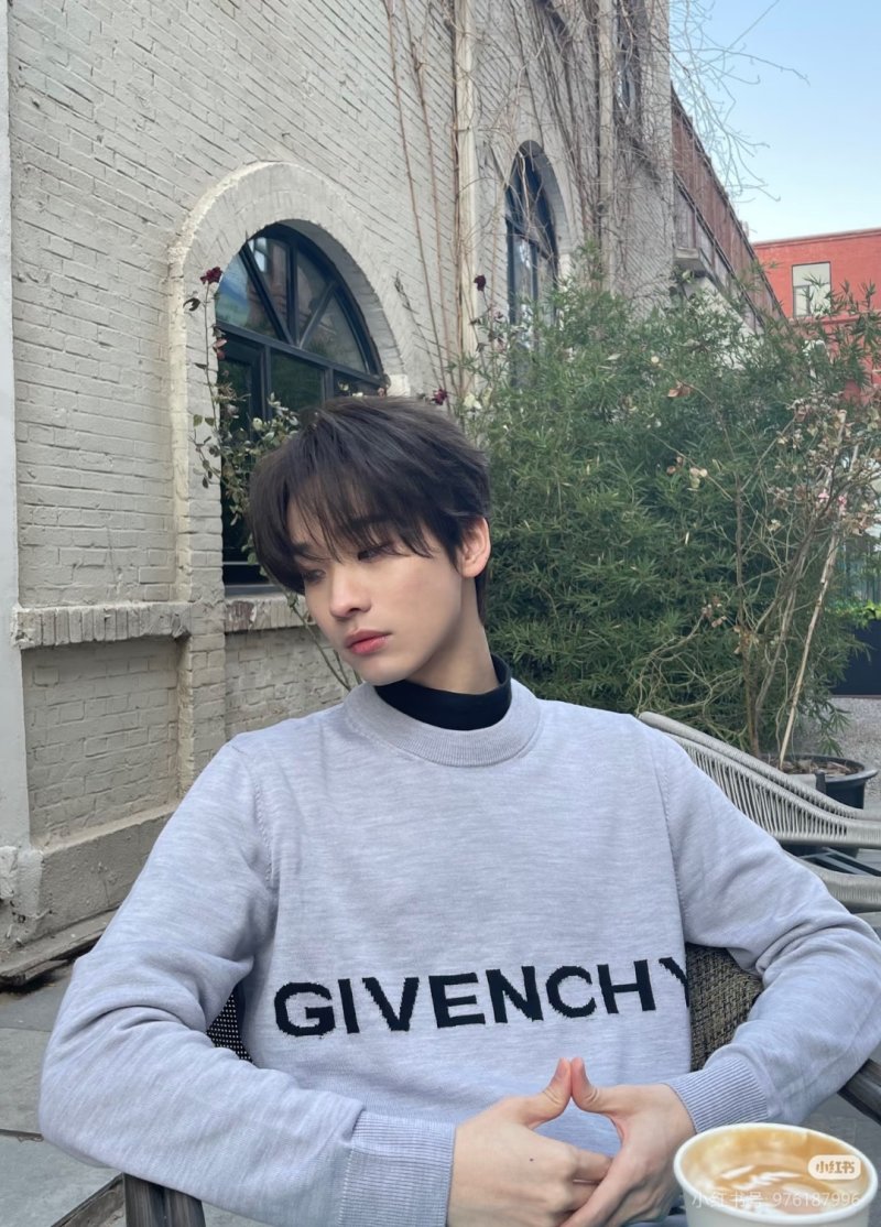 Givenchy Logo Sweatshirt Grey view