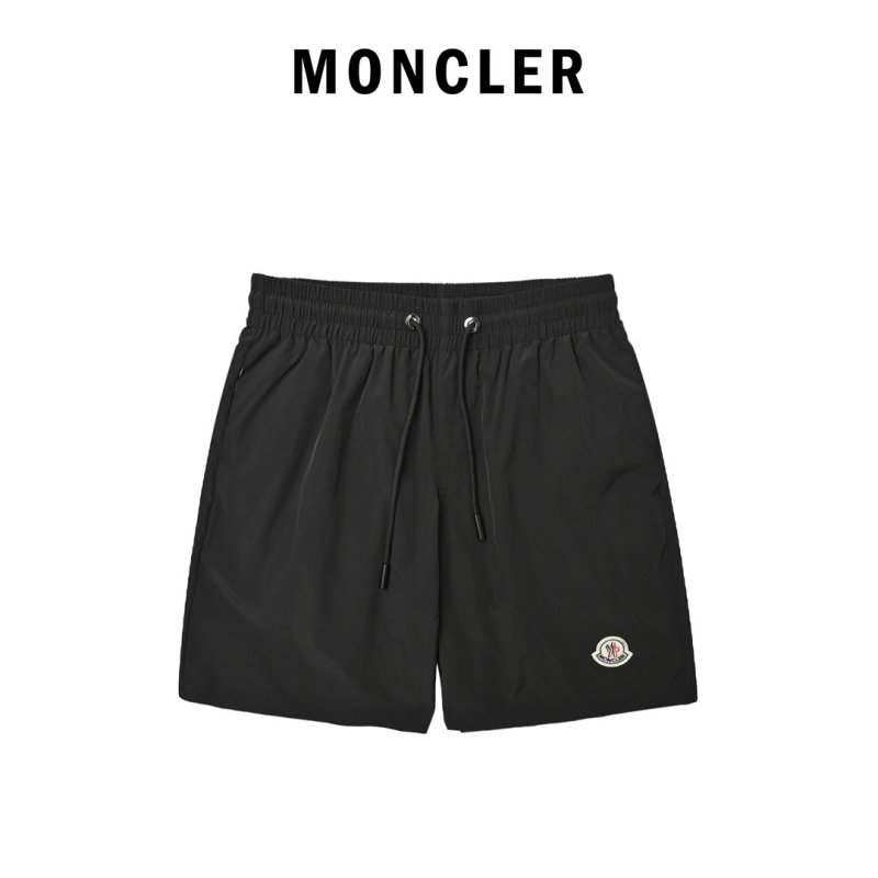 Moncler Black Beach Shorts view