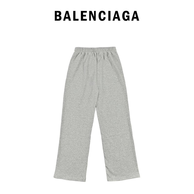 Balenciaga Light Grey Logo Sweatpants view