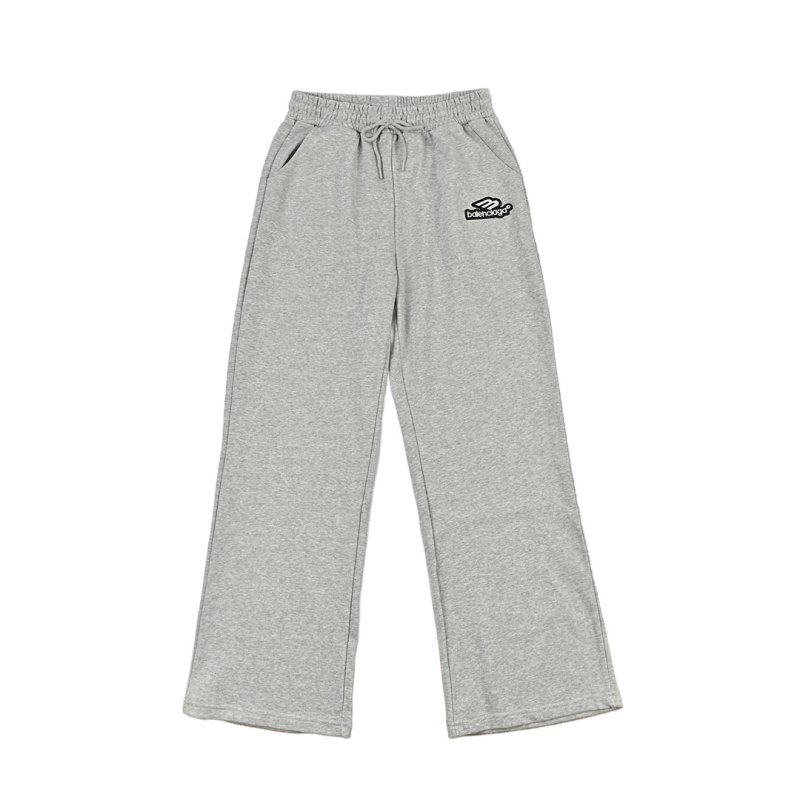 Balenciaga Light Grey Logo Sweatpants view