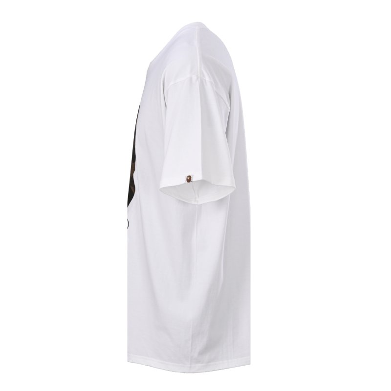 A Bathing Ape Camo Head White T-Shirt view
