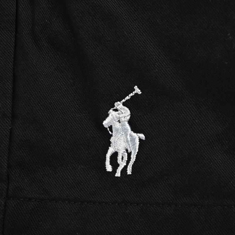 Polo Ralph Lauren Black Drawstring Shorts view