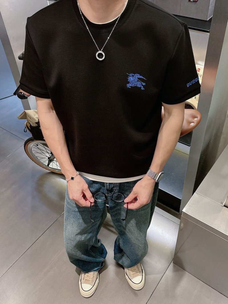 Burberry EKD Logo Black Short Sleeve T-Shirt view