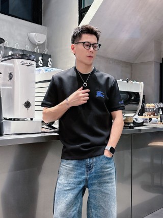 Burberry EKD Logo Black Short Sleeve T-Shirt view 8