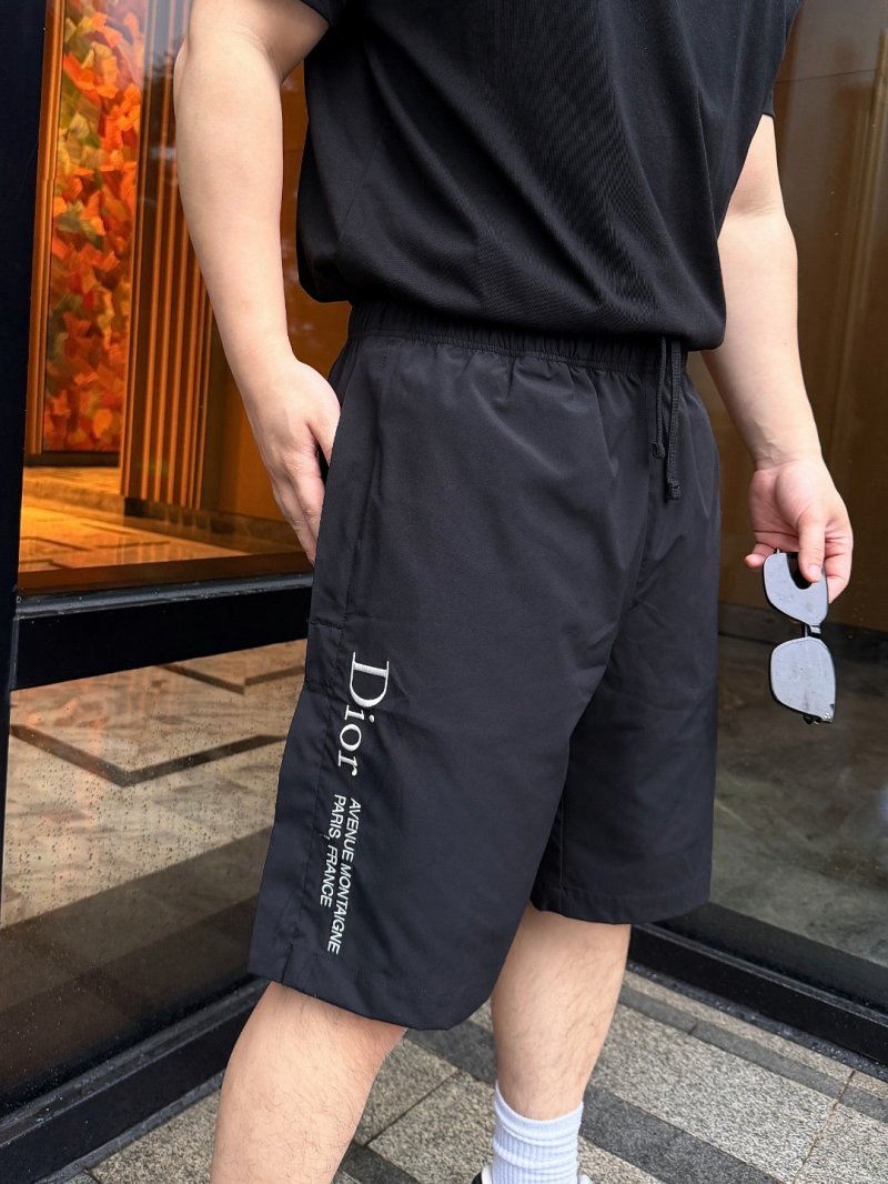 Dior Atelier Monogram Black Shorts