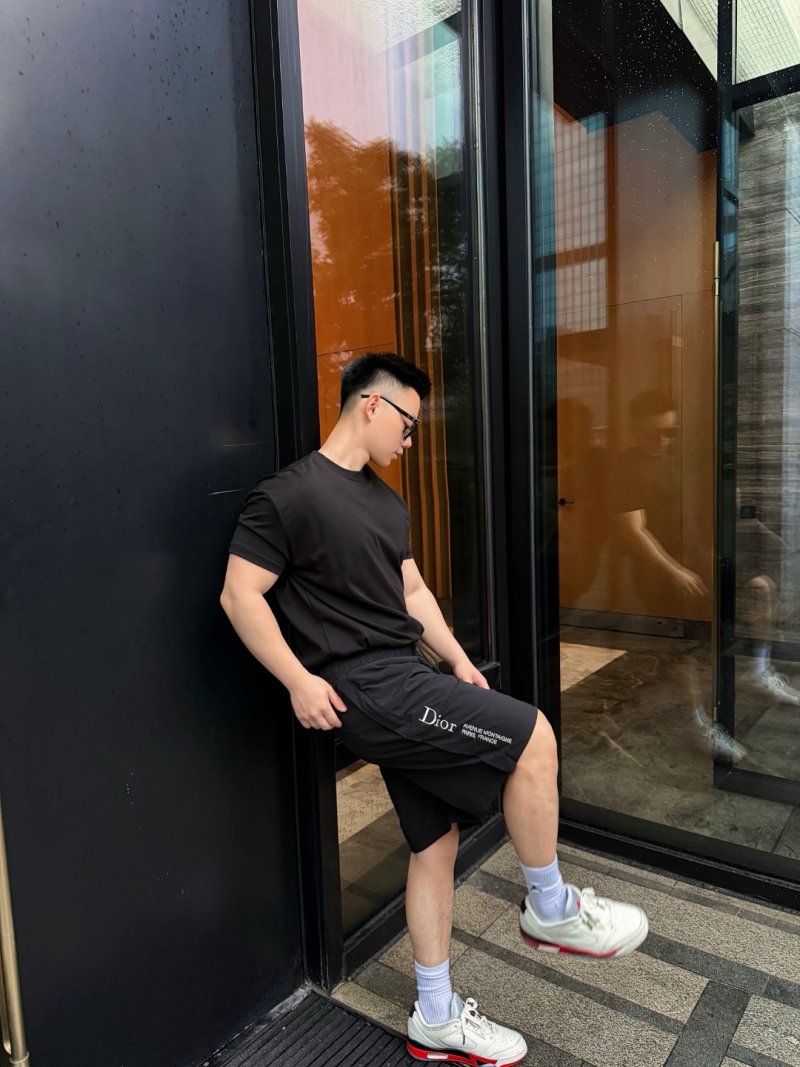 Dior Atelier Monogram Black Shorts view