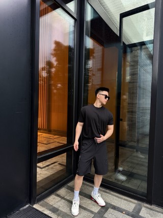 Dior Atelier Monogram Black Shorts view 4