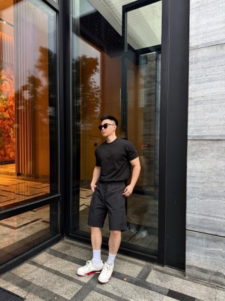 Dior Atelier Monogram Black Shorts view 7