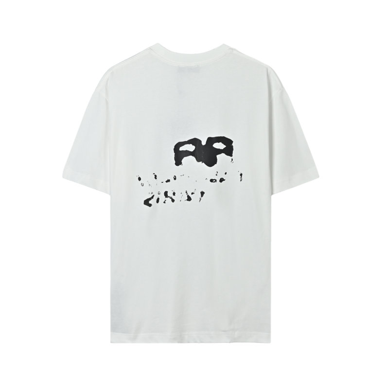 Balenciaga Paris Graffiti White T-Shirt view