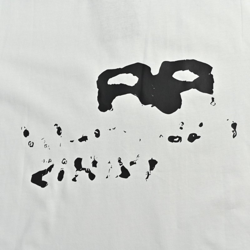 Balenciaga Paris Graffiti White T-Shirt view