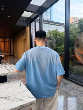 Acne Studios Stockholm 1996 Logo T-Shirt Light Blue view 6