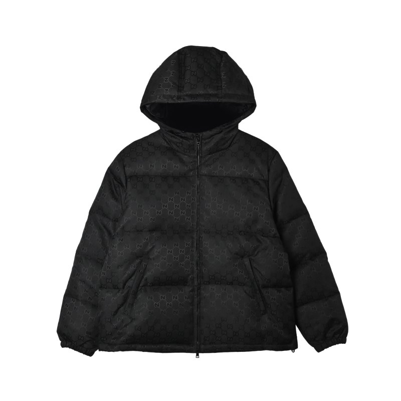 Moncler Black Quilted Down Puffer Jacket view