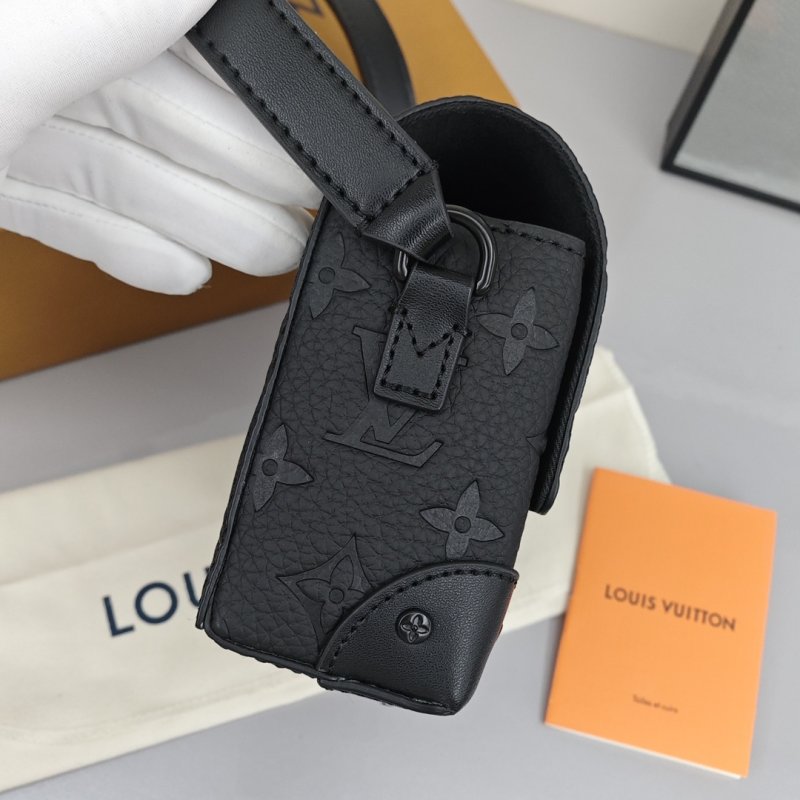 Louis Vuitton Steamer Monogram Crossbody Bag Black view