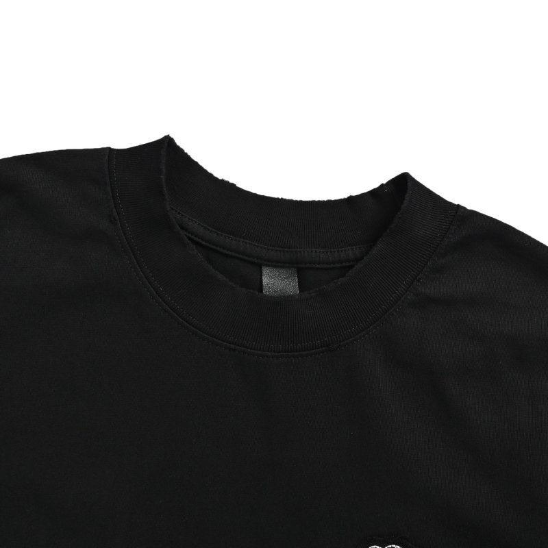 Chrome Hearts Black Cross Embroidered Short Sleeve T-Shirt view