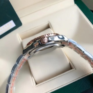 Rolex Yacht-Master 40mm Two-Tone Chocolate Dial Watch view 6
