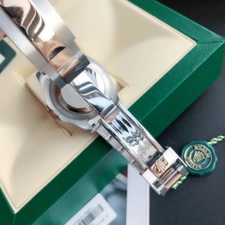 Rolex Yacht-Master 40mm Two-Tone Chocolate Dial Watch view 8