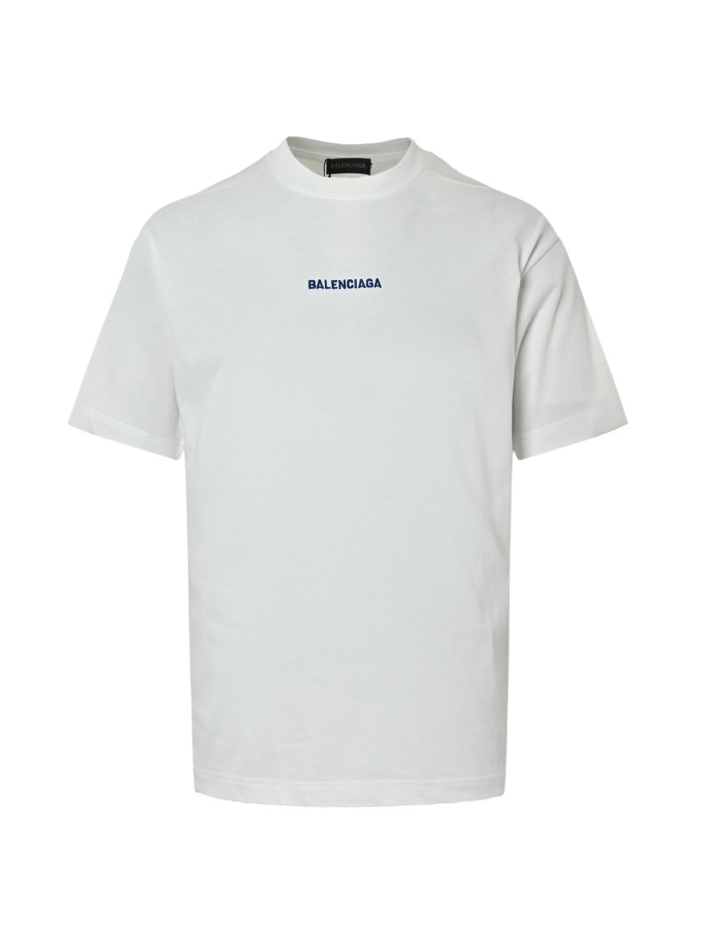 Balenciaga White Logo T-Shirt view