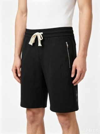 Dolce & Gabbana Black Logo Shorts