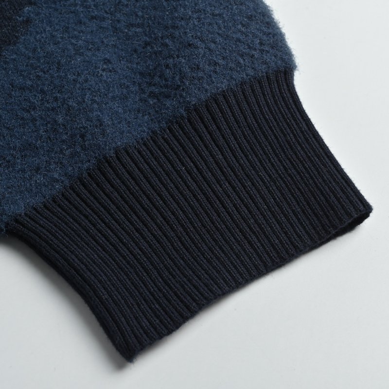 Louis Vuitton Monogram Navy Zip Hoodie view