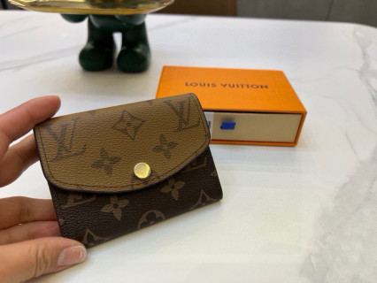 Louis Vuitton Rosalie Monogram Canvas Coin Purse - Beige view 6