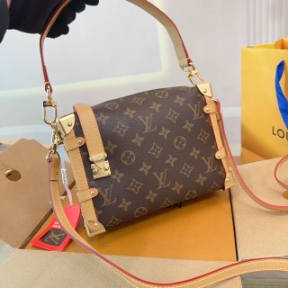 Louis Vuitton Side Trunk Monogram Canvas Shoulder Bag view 1
