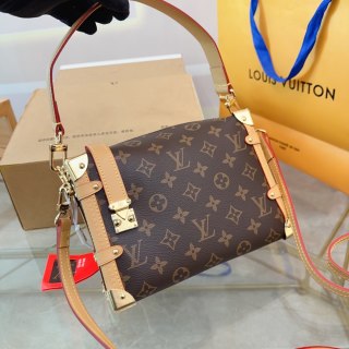Louis Vuitton Side Trunk Monogram Canvas Shoulder Bag view 2