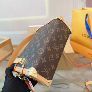 Louis Vuitton Side Trunk Monogram Canvas Shoulder Bag view 6