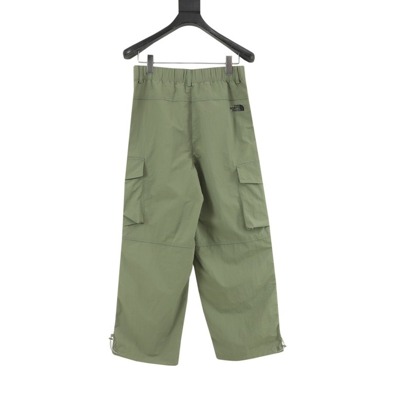Sage Green Cargo Pants with Side Pockets view